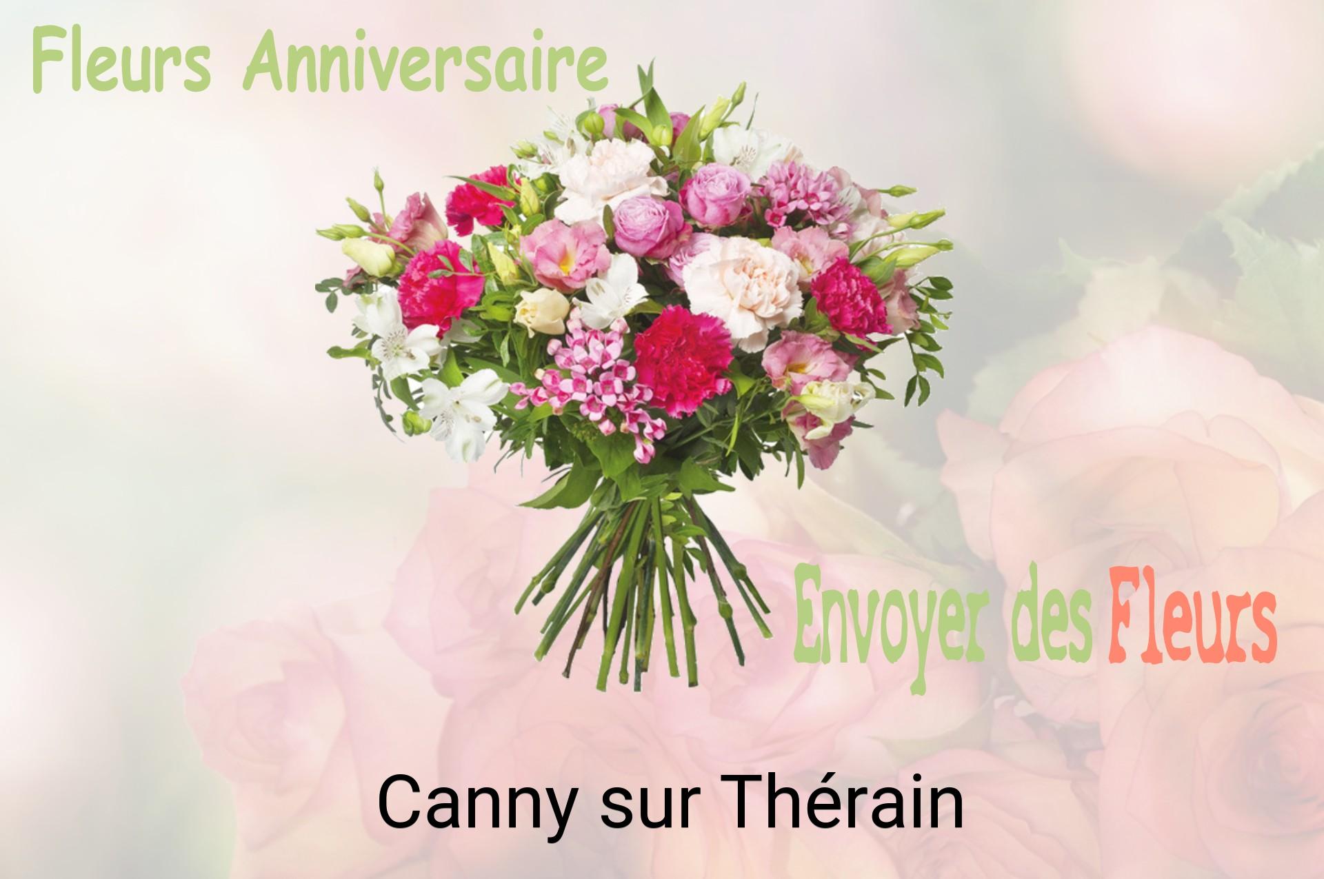 Bouquet de fleurs d’anniversaire livré à Canny-sur-Thérain